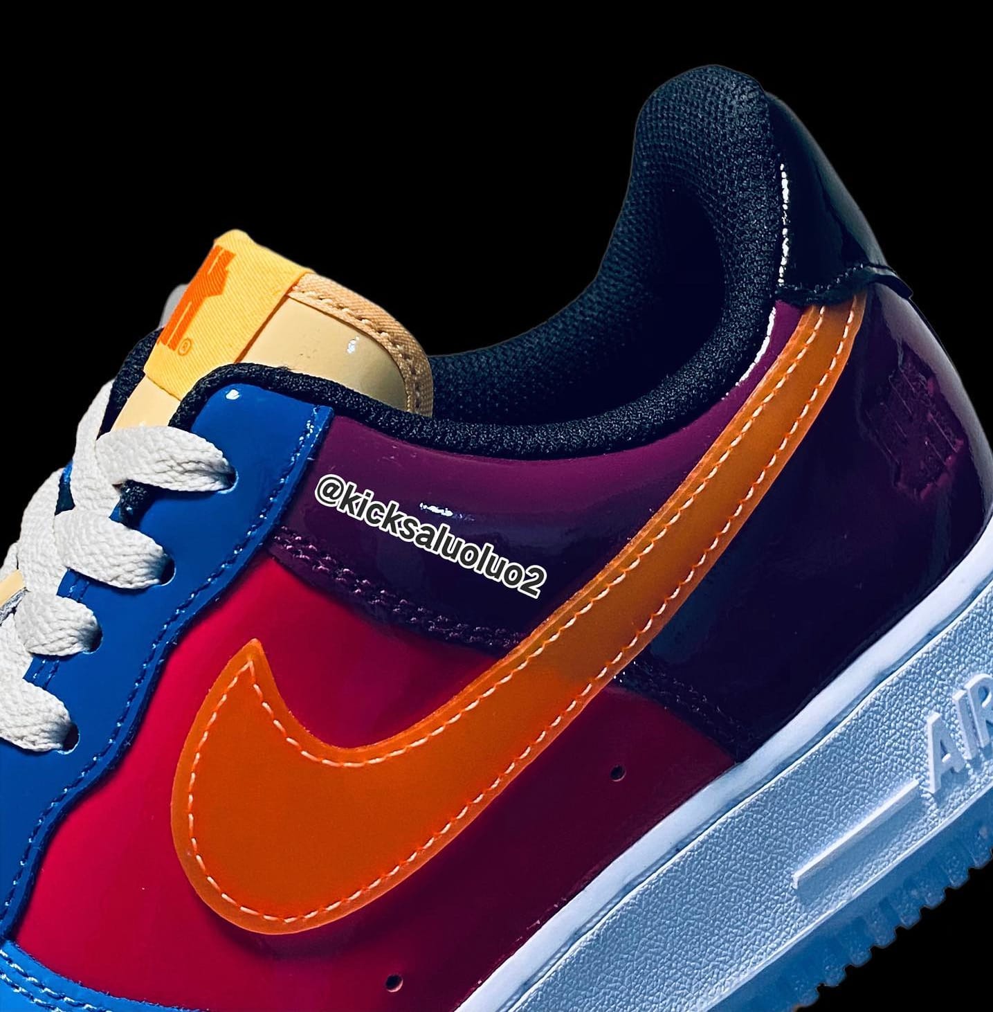 Undefeated x Nike Air Force 1 Low Multicolor