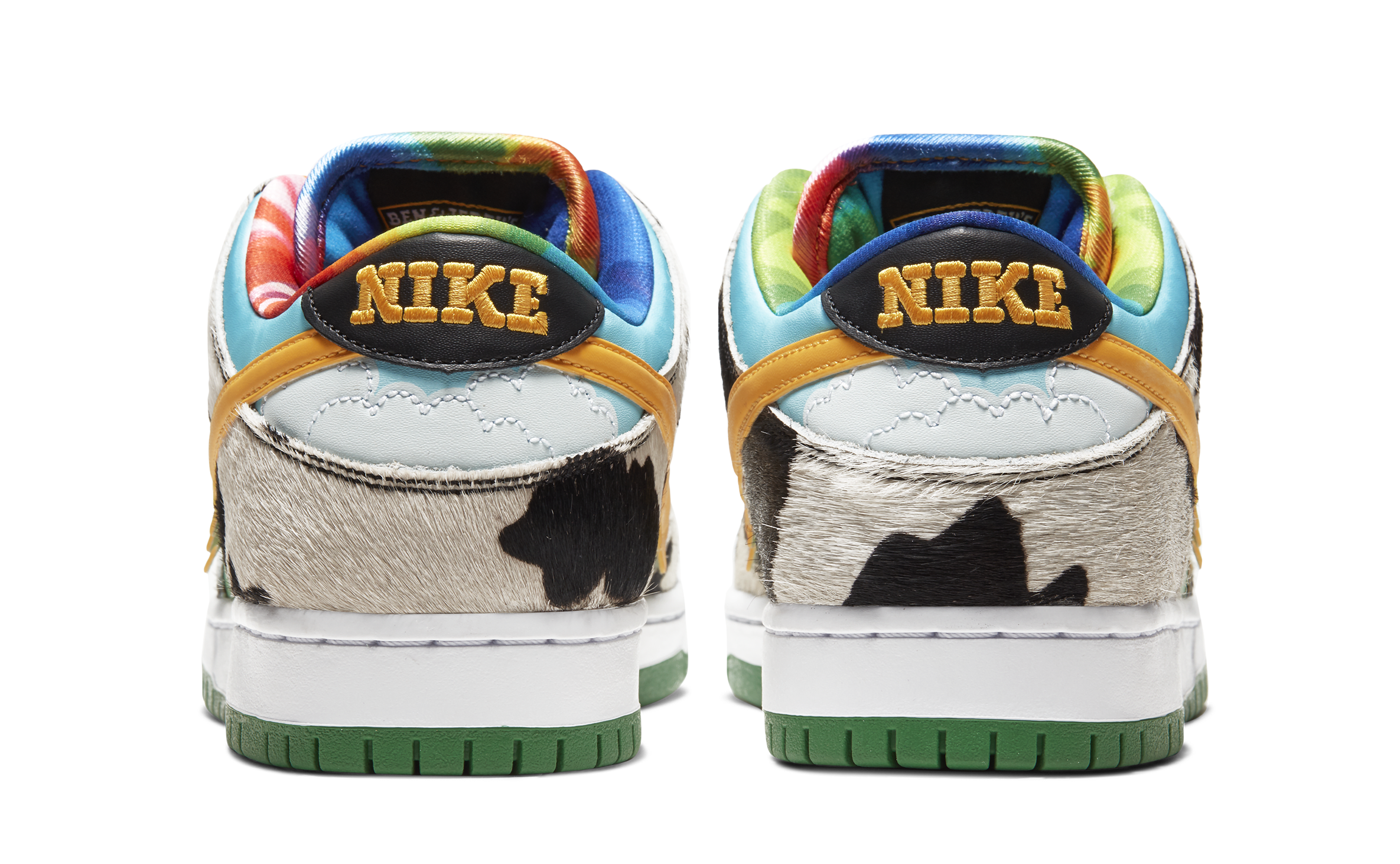 Ben and Jerry's x Nike SB Dunk Low 'Chunky Dunky' CU3244-100 (Heels)