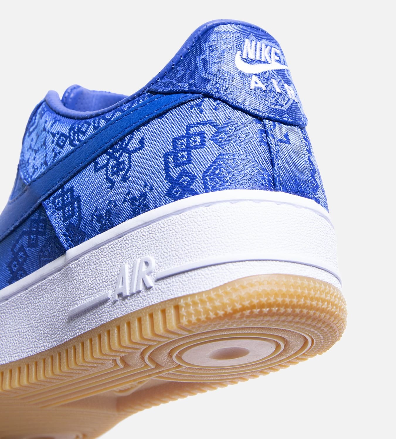 bright blue air force ones