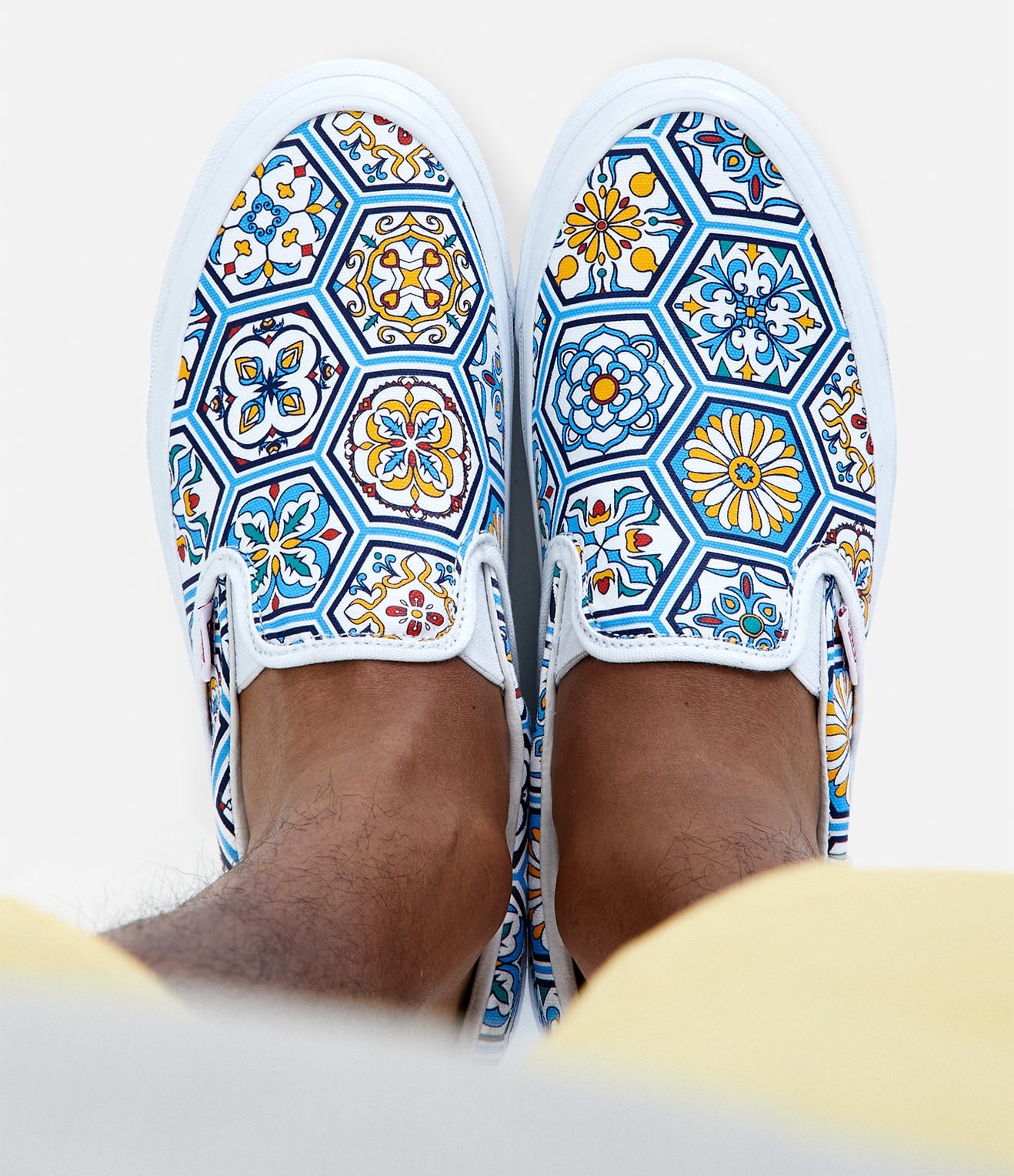 vans slip on summer