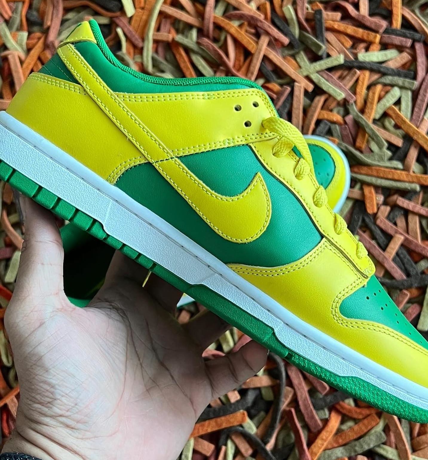 First Look at the 'Reverse Brazil' Nike Dunk New take on the popular