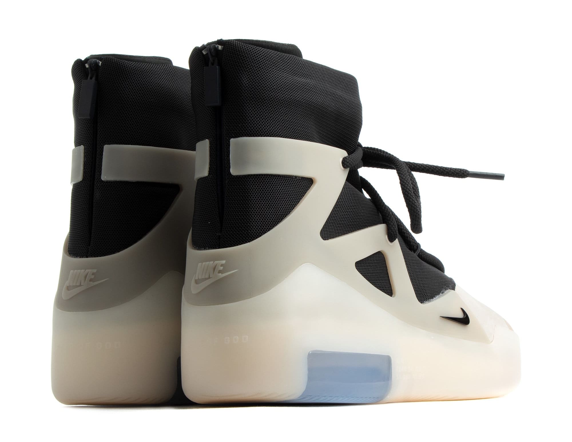 nike fear of god off noir