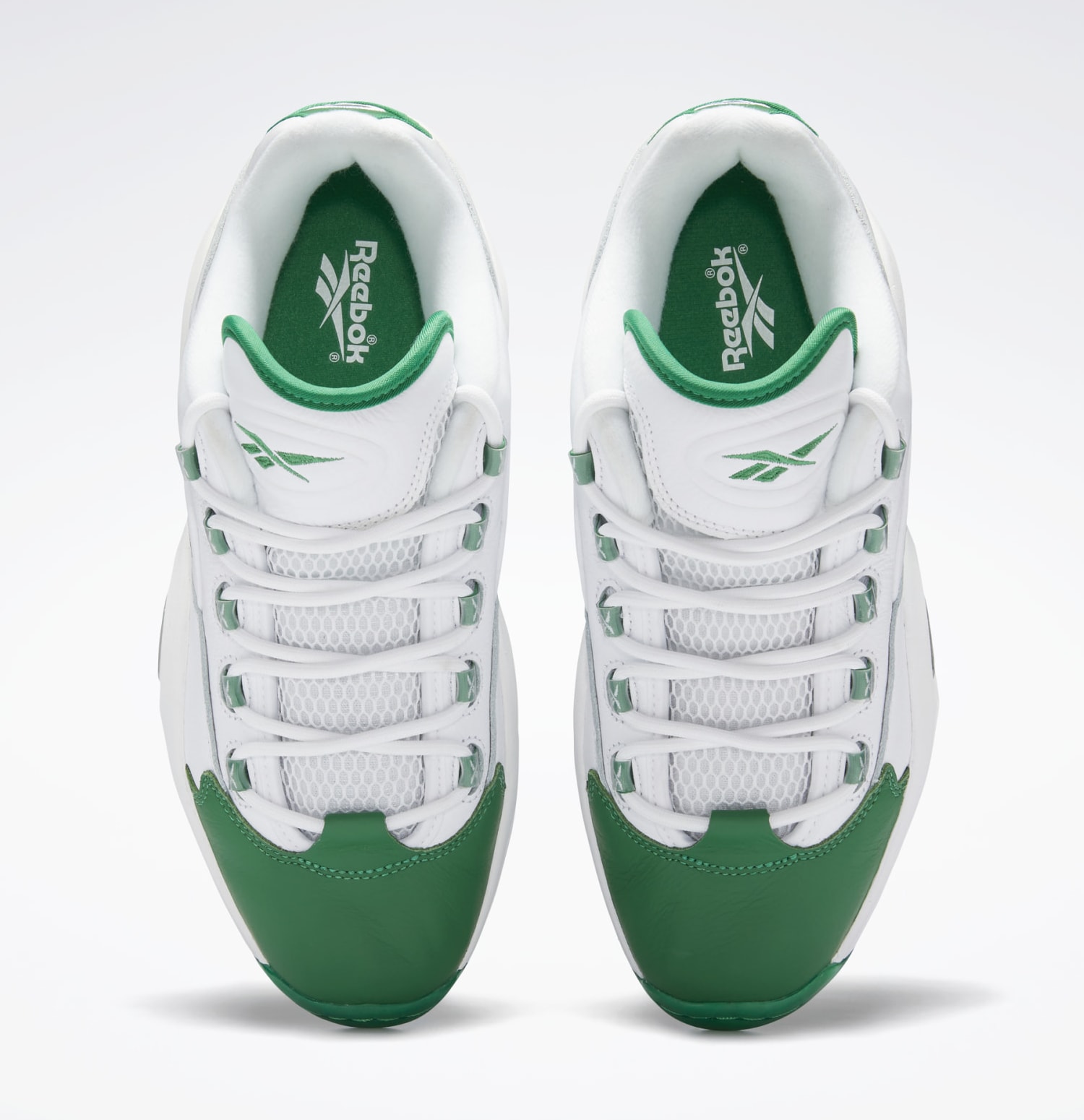 Reebok Question Low 'Green Toe' GZ0367 Top