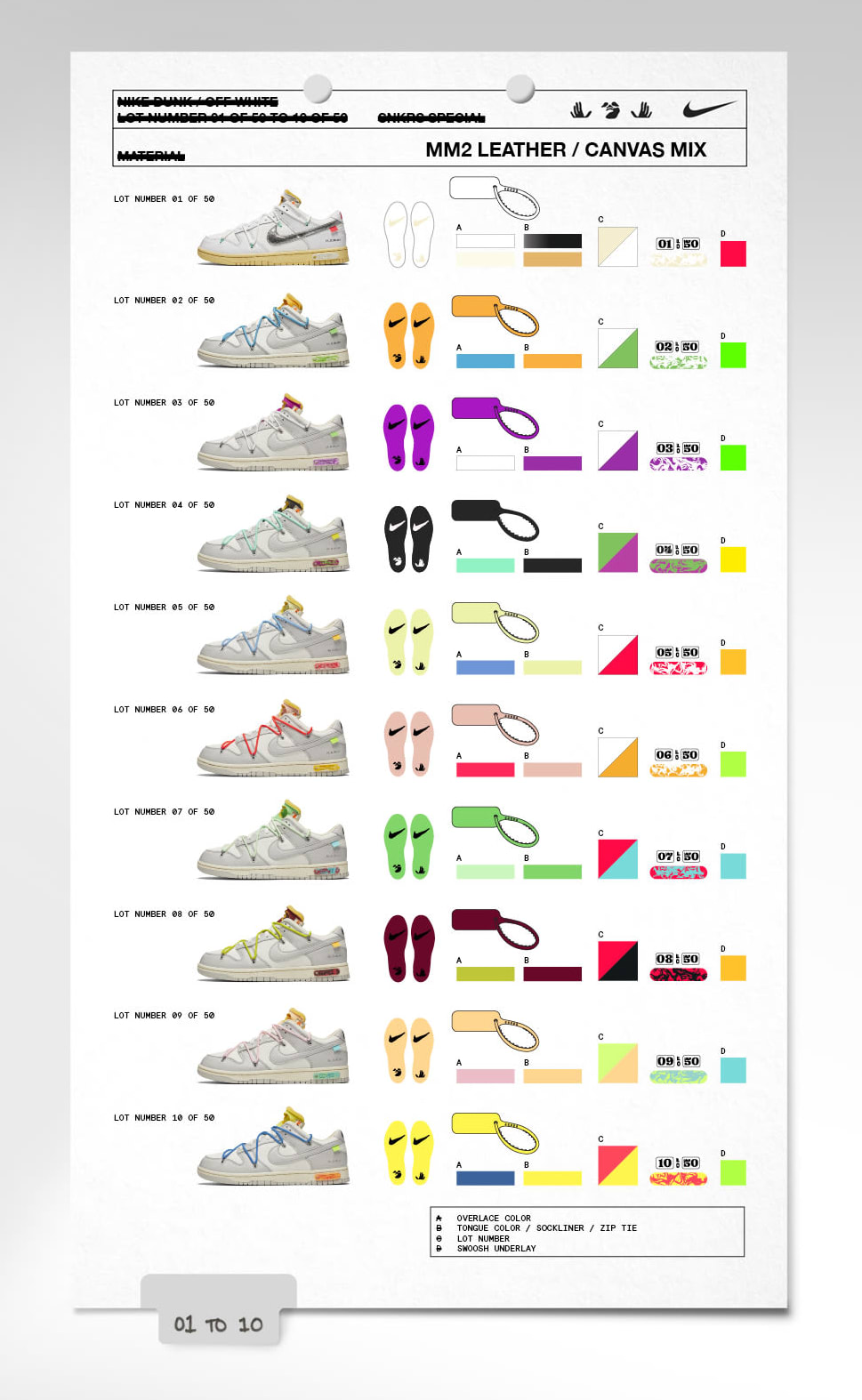 virgil the 50 dunks