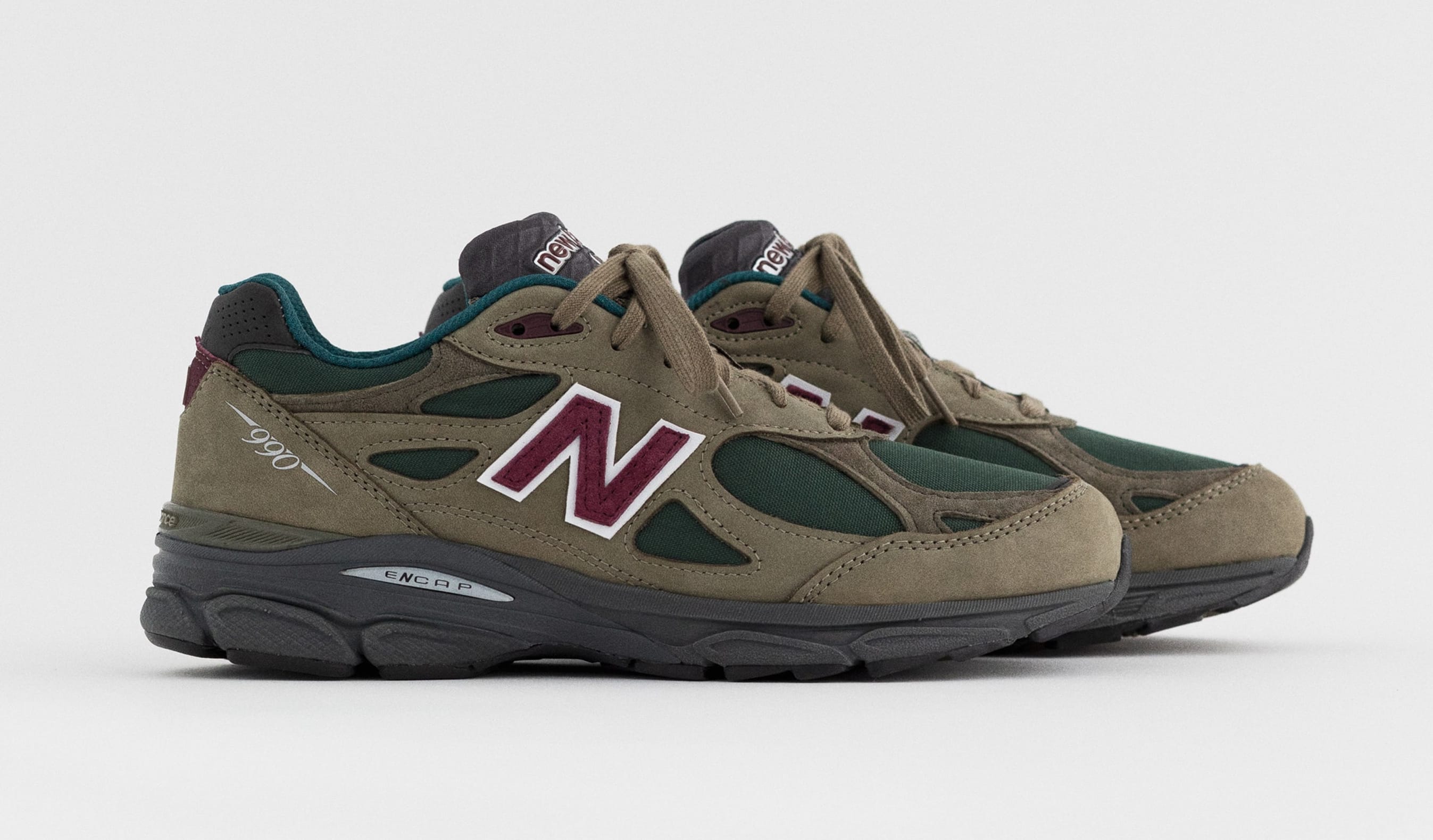 New Balance 990v3 Green and Purple Release Date M990GP3 | Sole