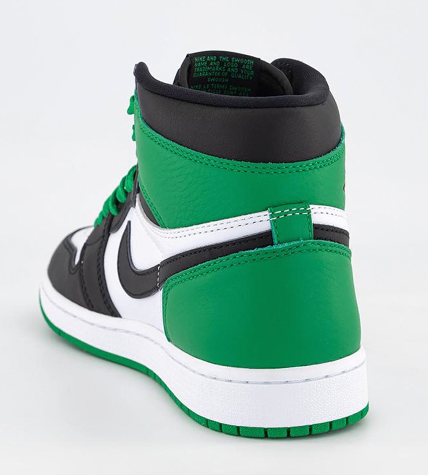Air Jordan 1 High 'Lucky Green' DZ5485 031 Heel