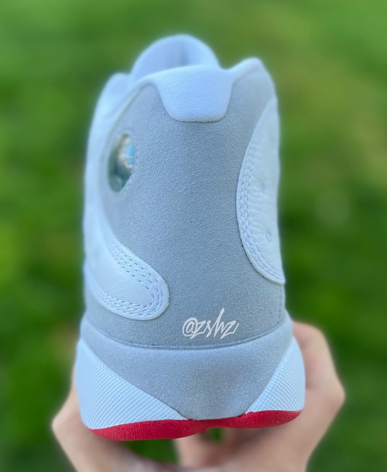 Air Jordan 13 'Wolf Grey' Heel