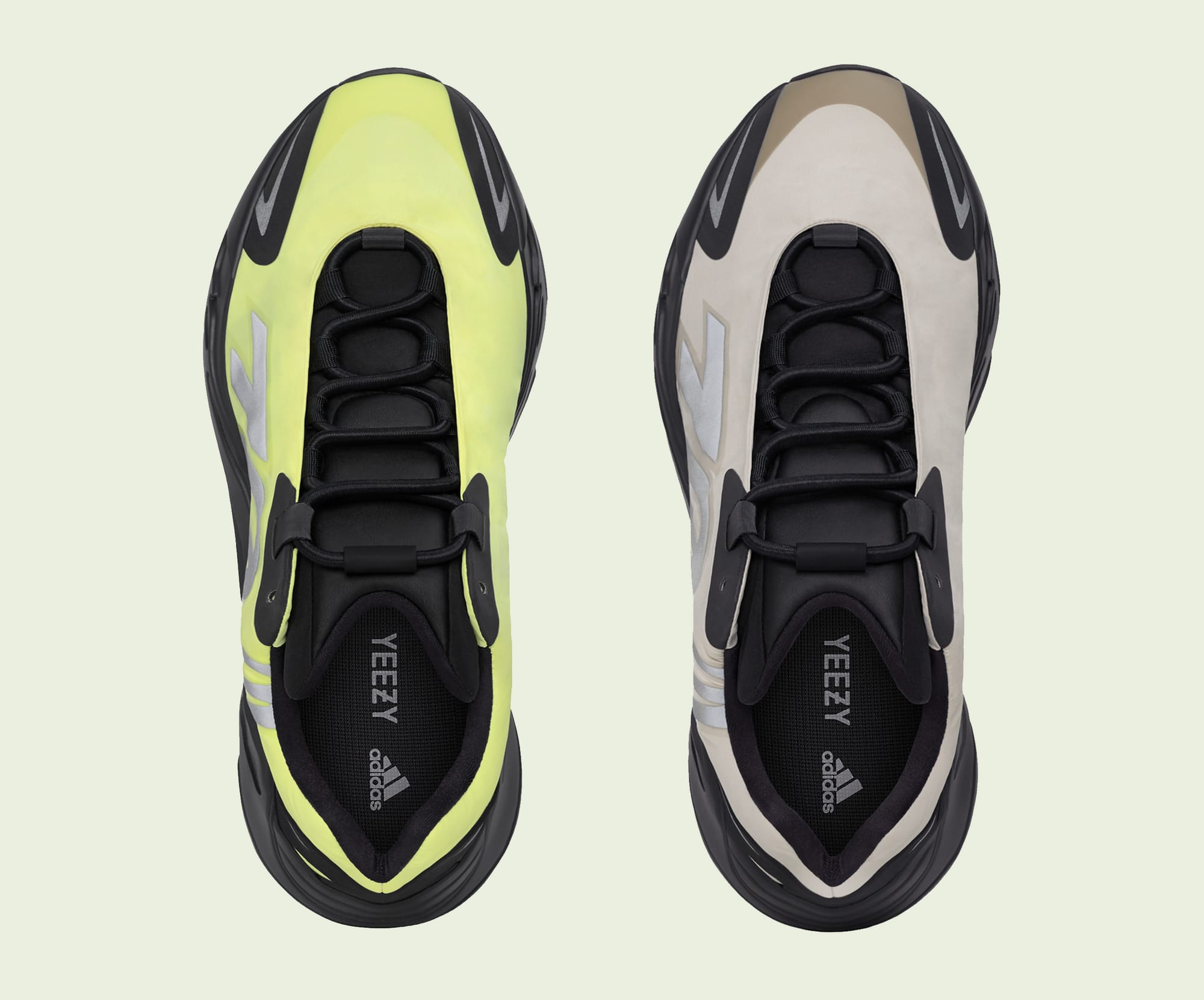 Adidas Yeezy Boost 700 MNVN 'Phosphor' 'Bone' Top