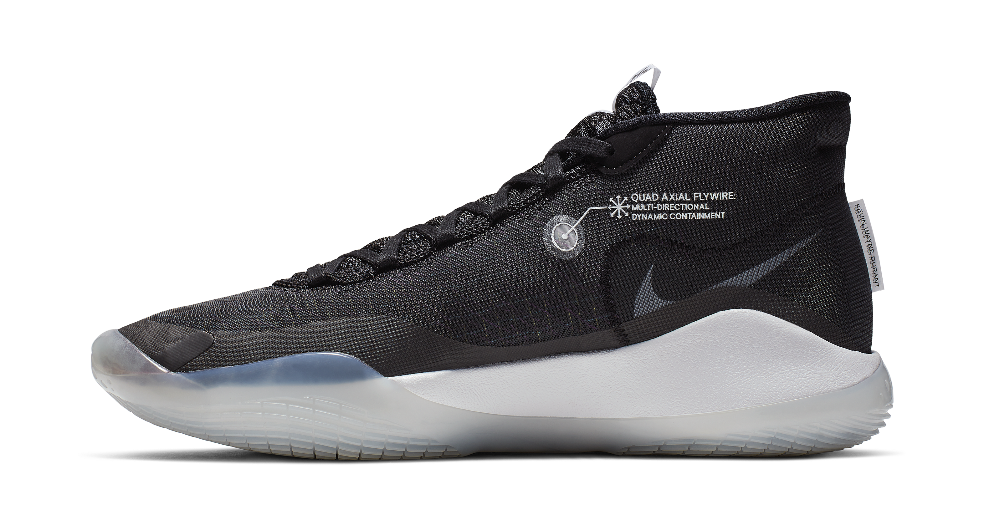 Nike Zoom KD 12 'Black/Pure Platinum 