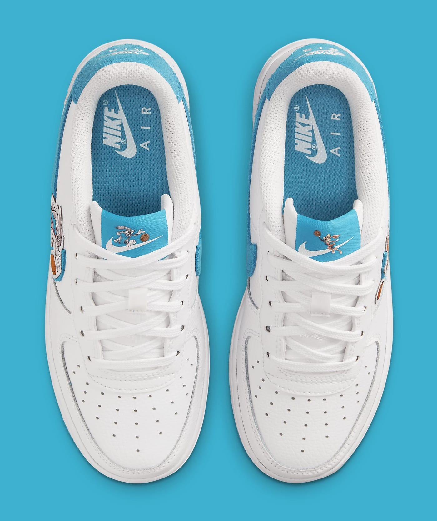 glow in the dark space jam air force 1