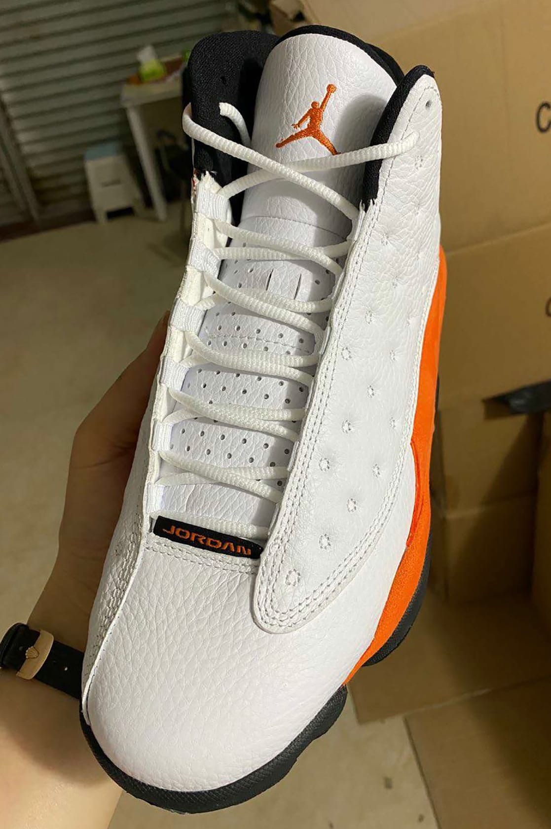 retro 13 white starfish