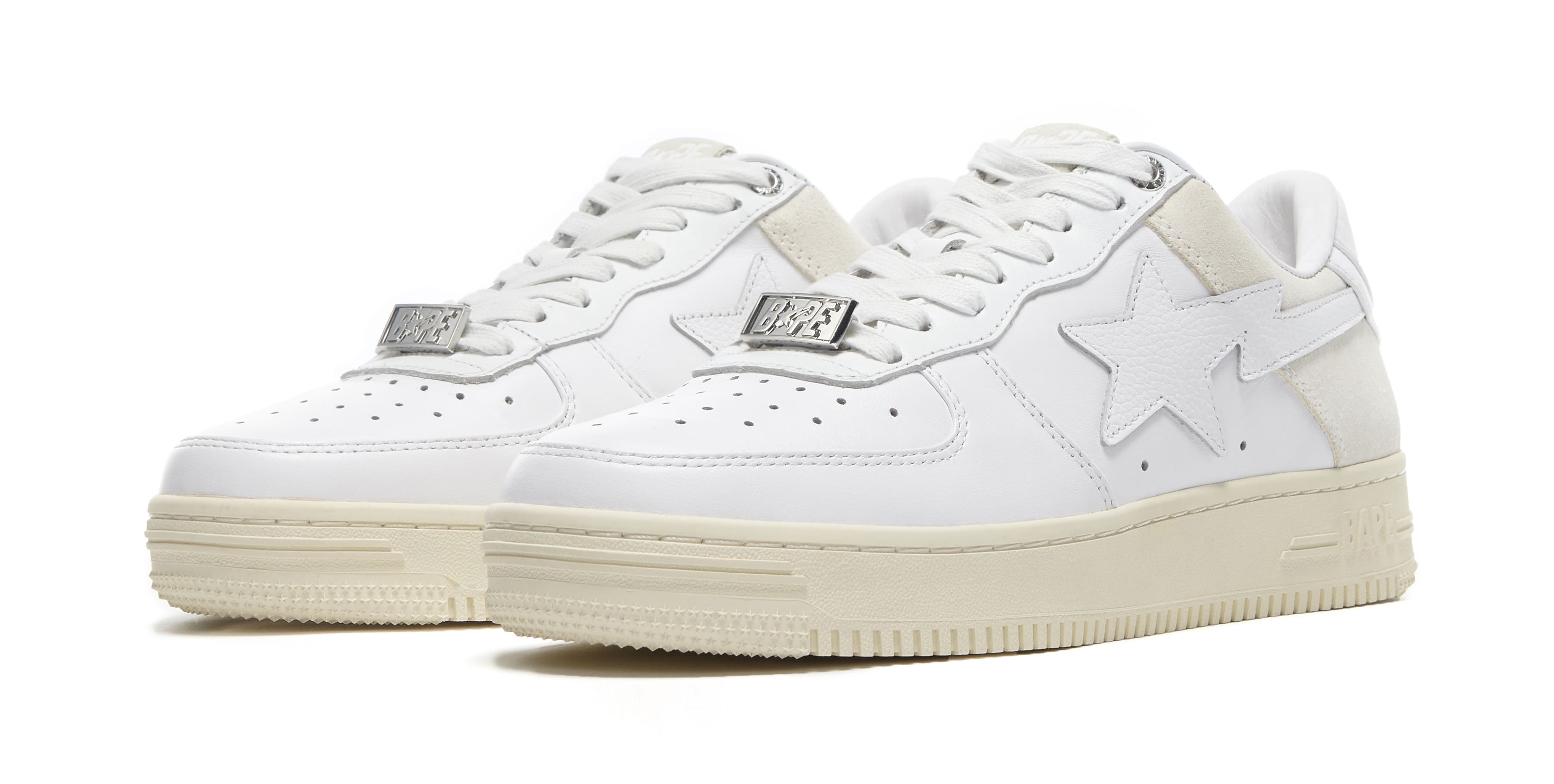 A Bathing Ape Bape Sta 'White' Spring 2021 Pair
