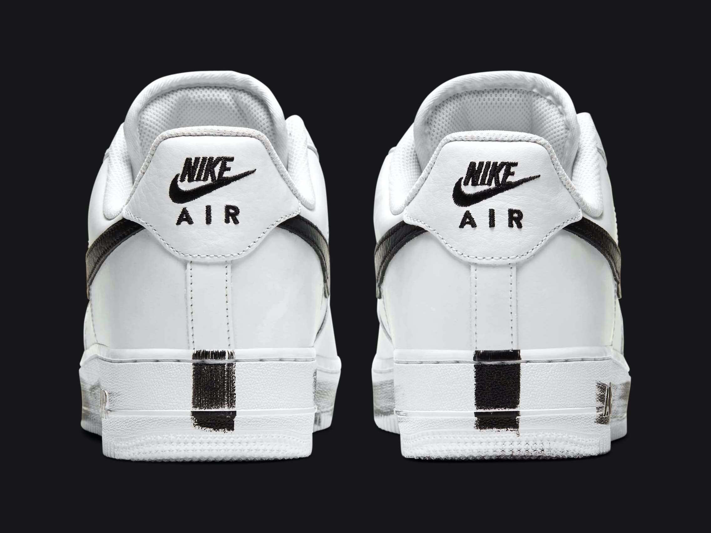 all white g nikes