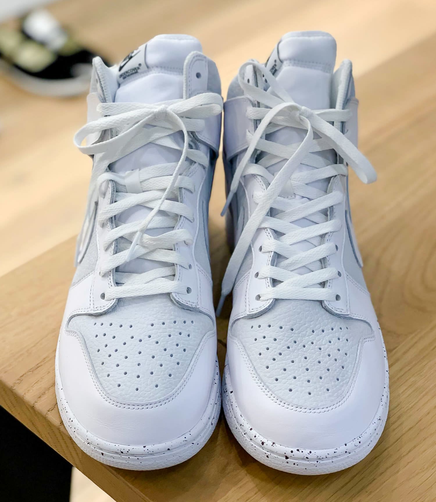 Undercover x Nike Dunk High White Front