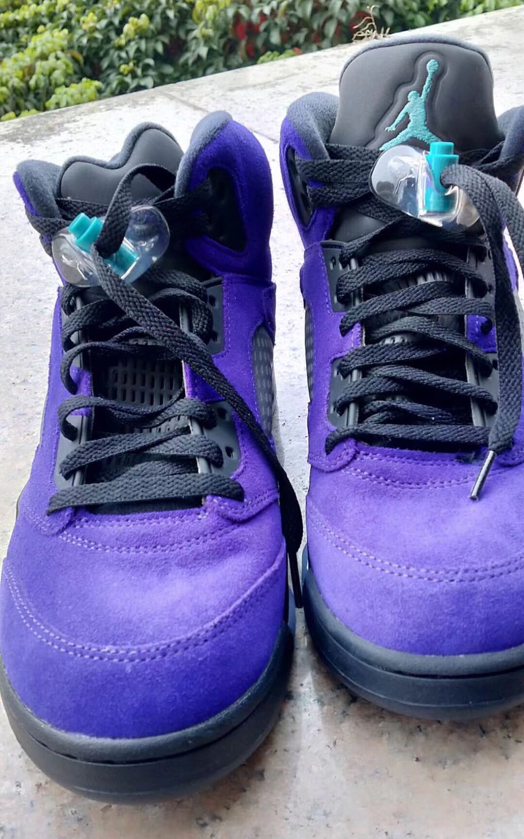 Air Jordan 5 'Alternate Grape' Grape Ice/BlackClearNew Emerald 136027
