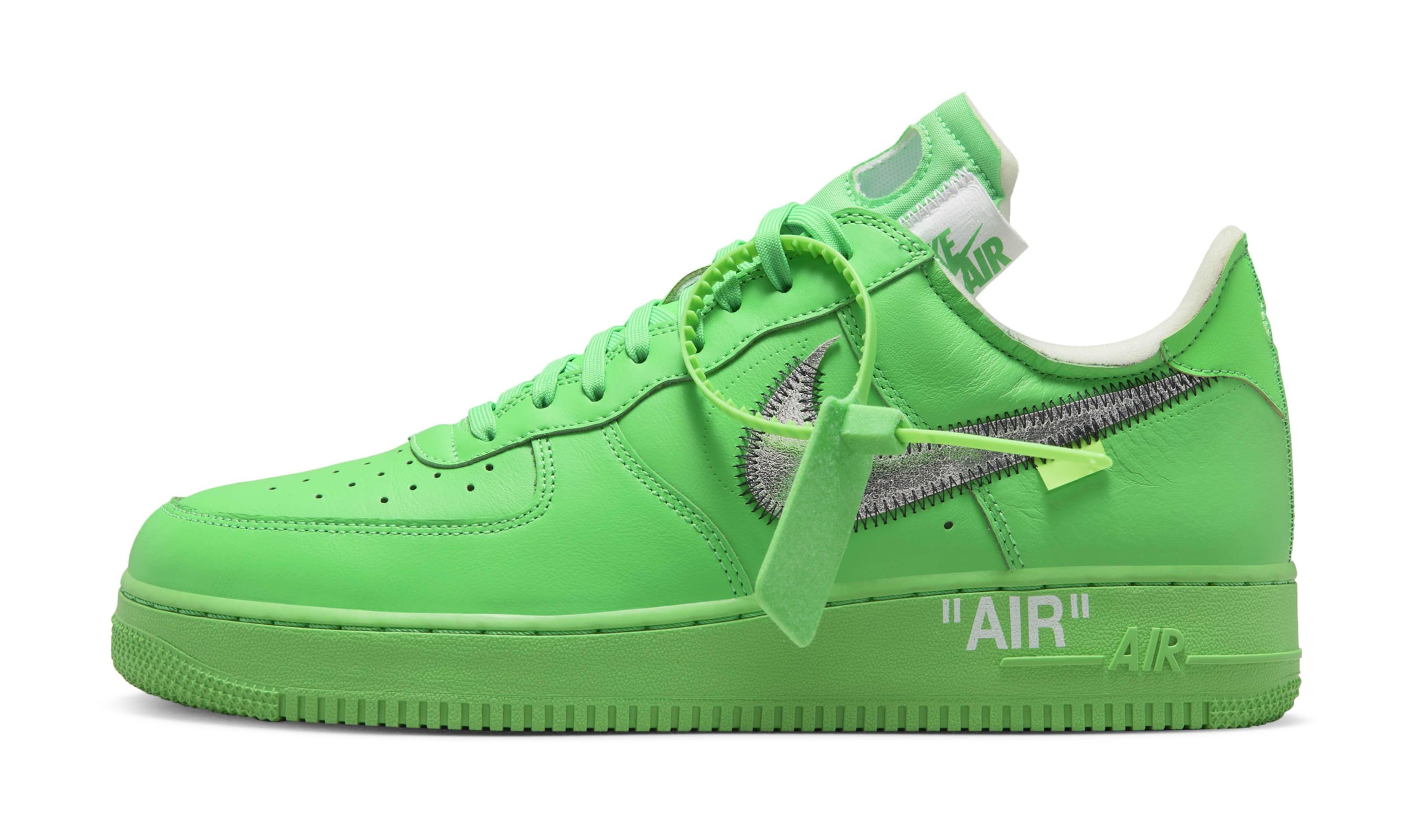 off white nike green