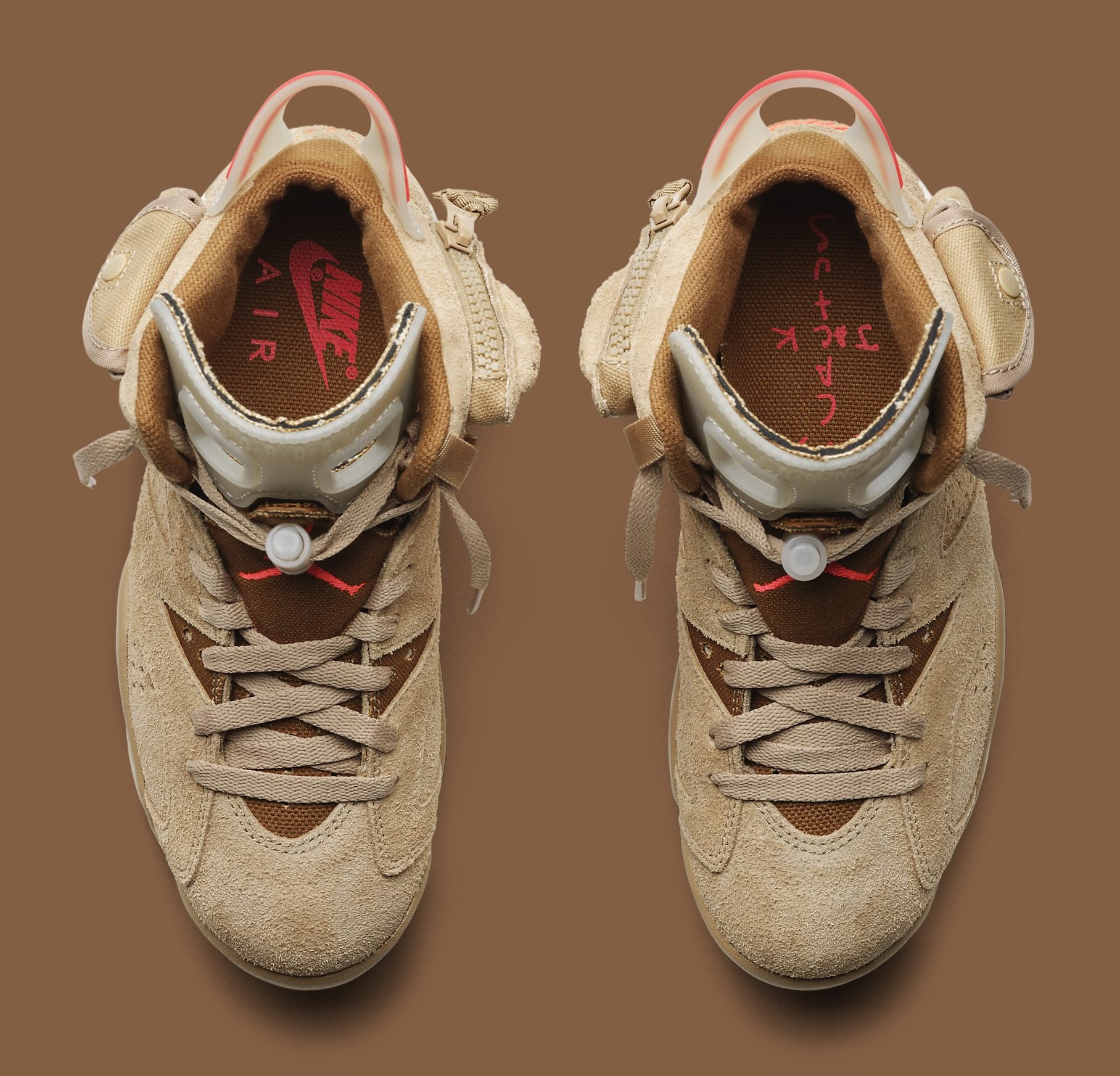 Travis Scott X Air Jordan 6 British Khaki Release Date Dh0690 200