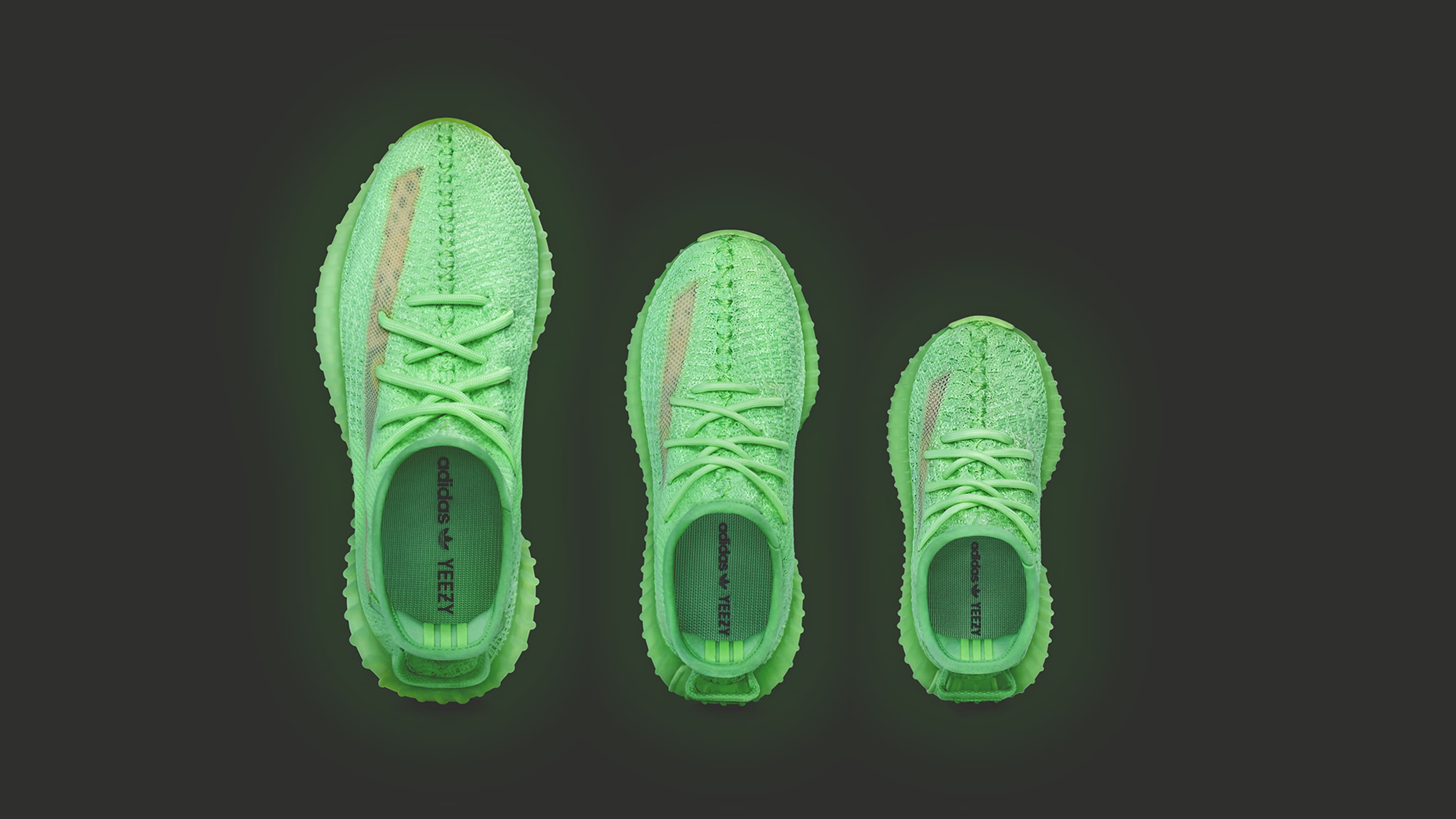 nike yeezy black glow