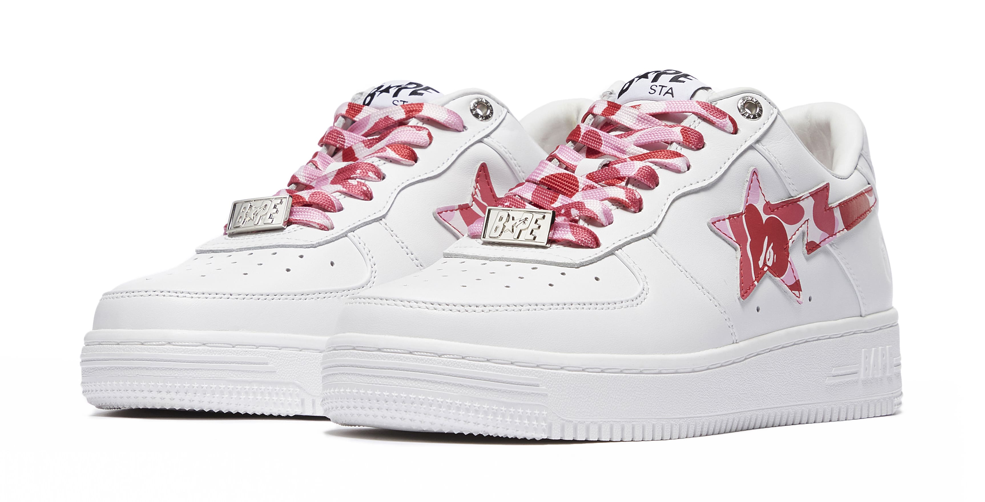 pink bape forces