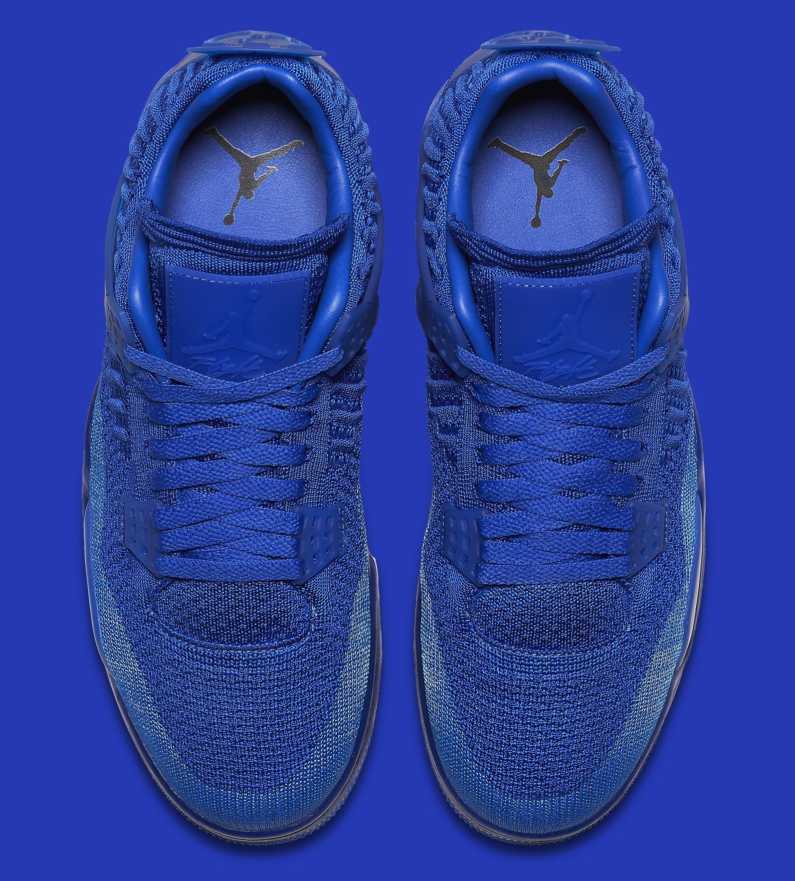 blue flyknit jordan 4