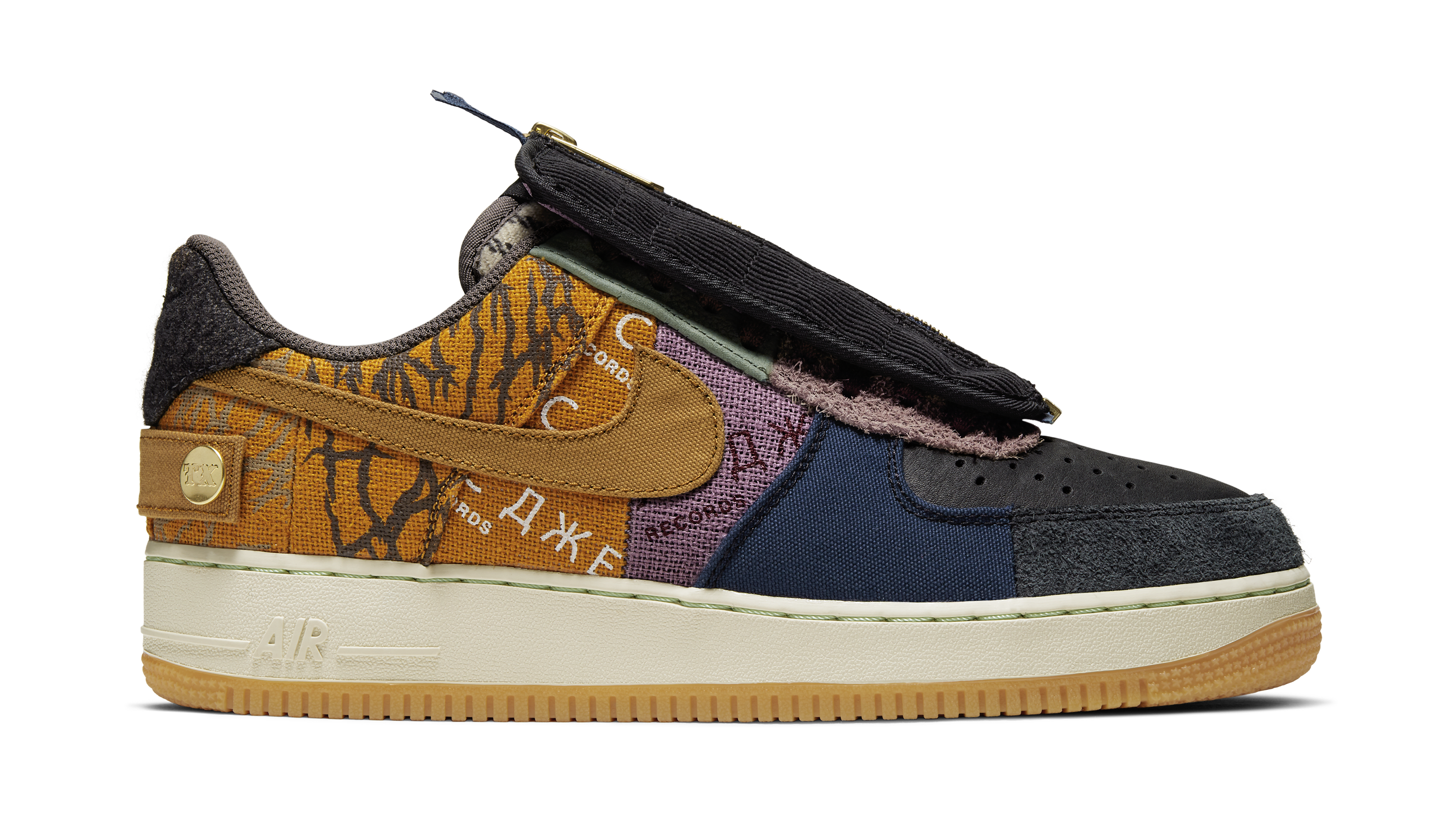 travis scott air force 1 multicolor