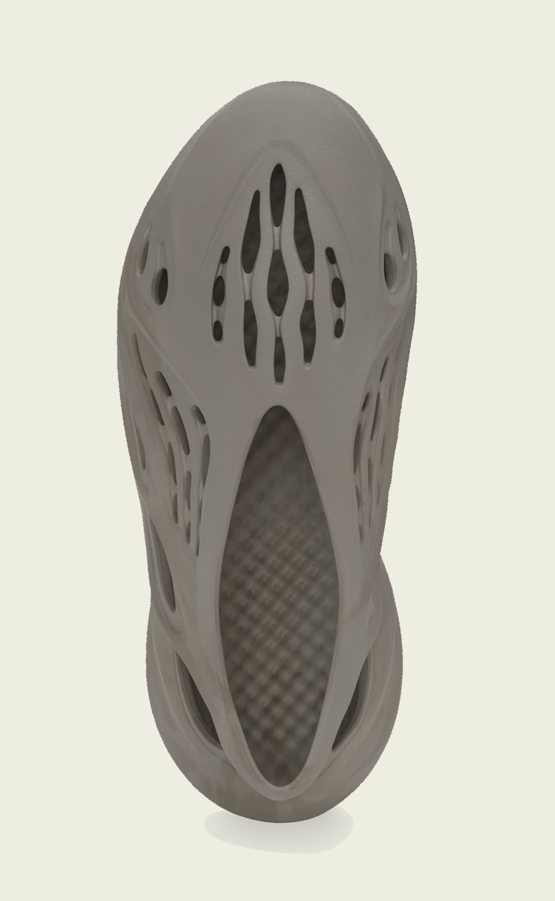 yeezy foam rnnr stone sage on feet