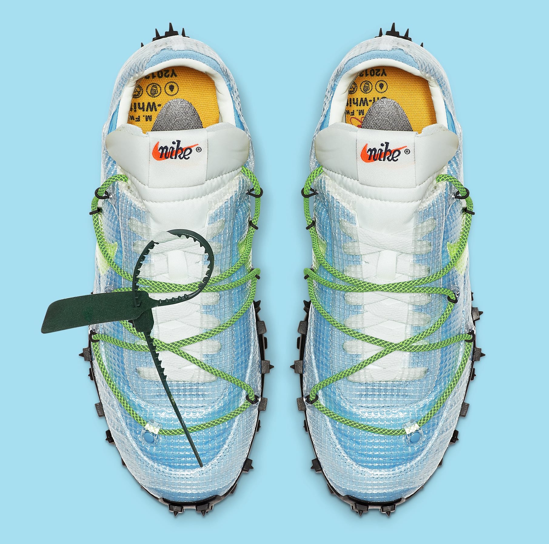 nike waffle racer off white sizing