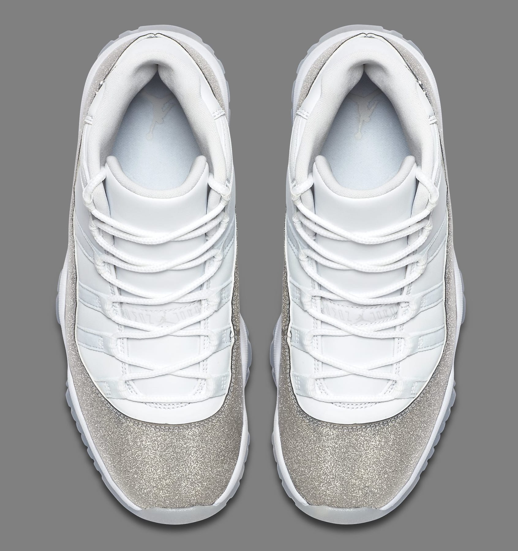 glitter 11s silver