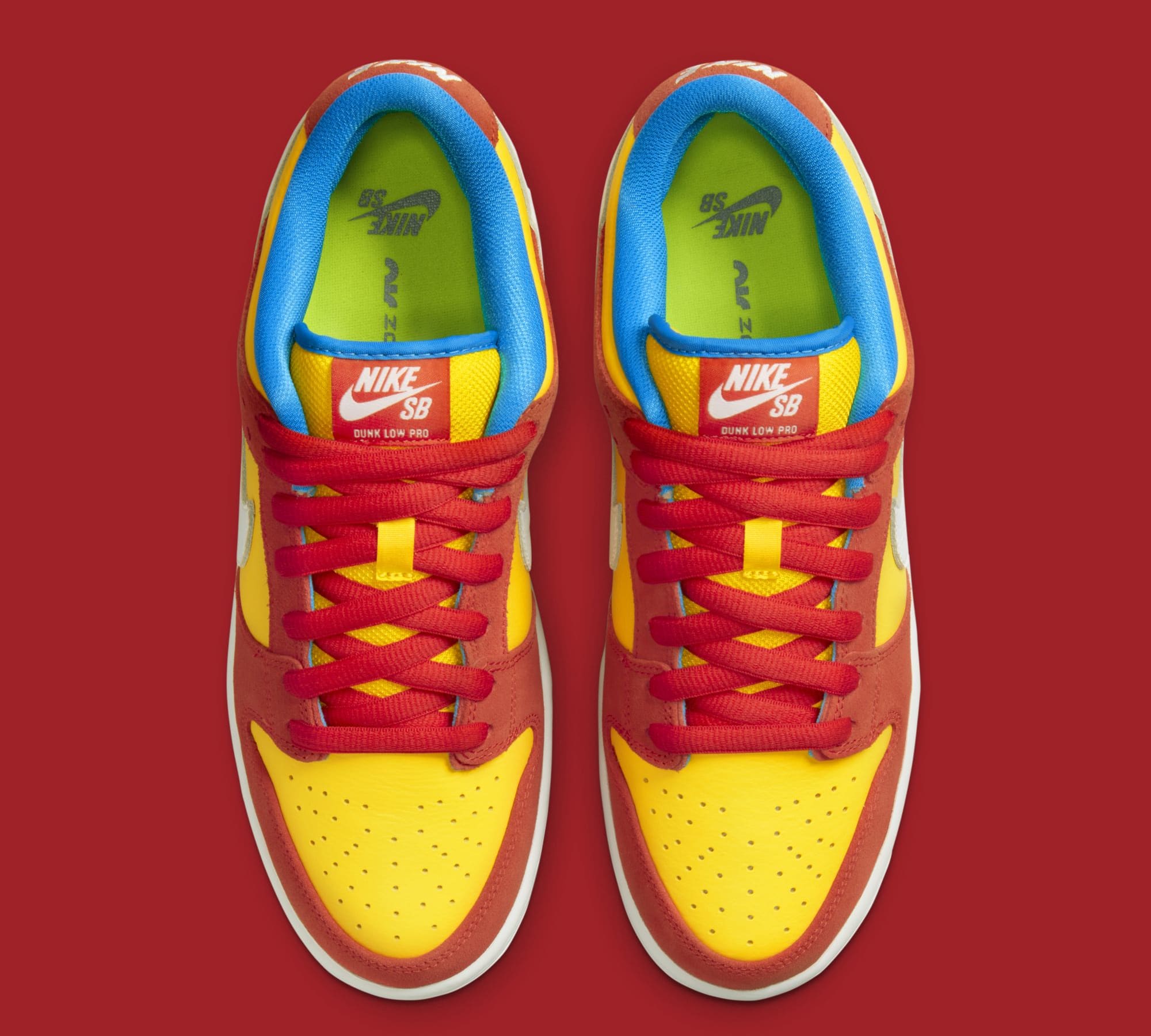 Nike SB Dunk Low Bart Simpson Simpsons 2022 Release Date Sole Collector