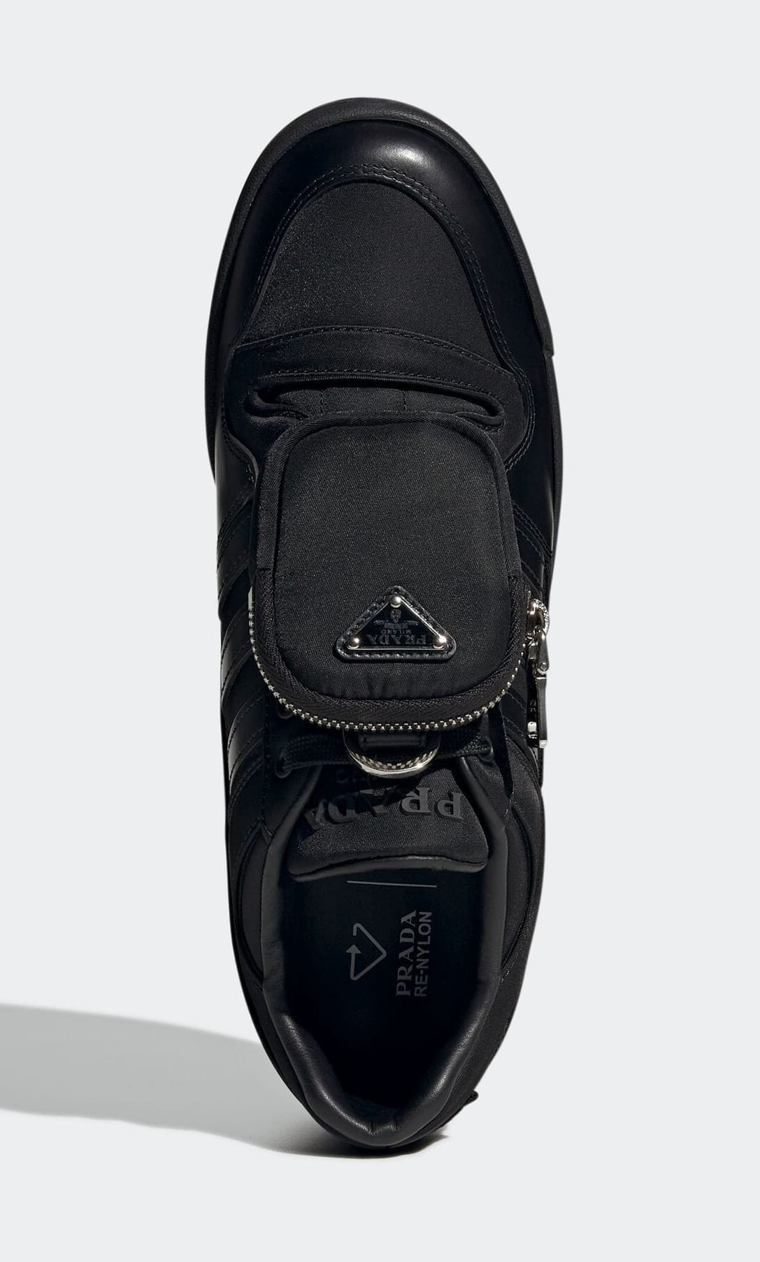 Prada x Adidas Forum Low 'Black' GY7043 Top