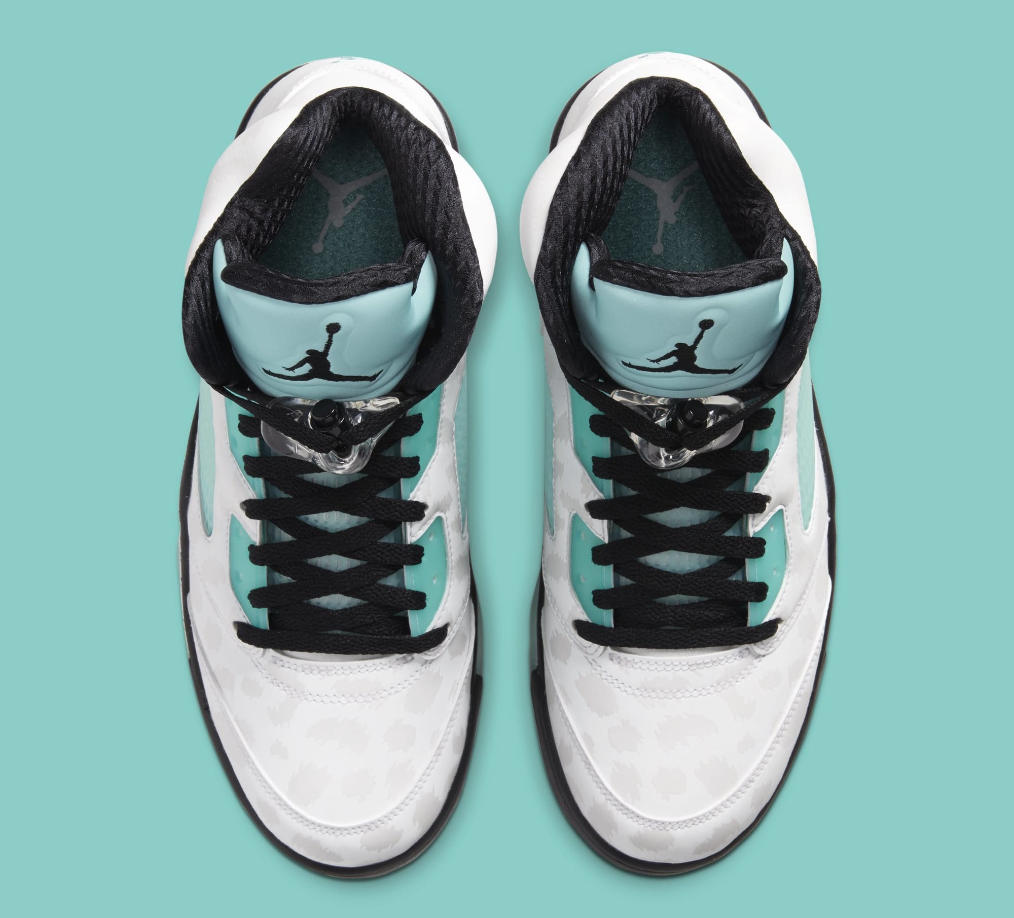 air jordan 5 retro island green