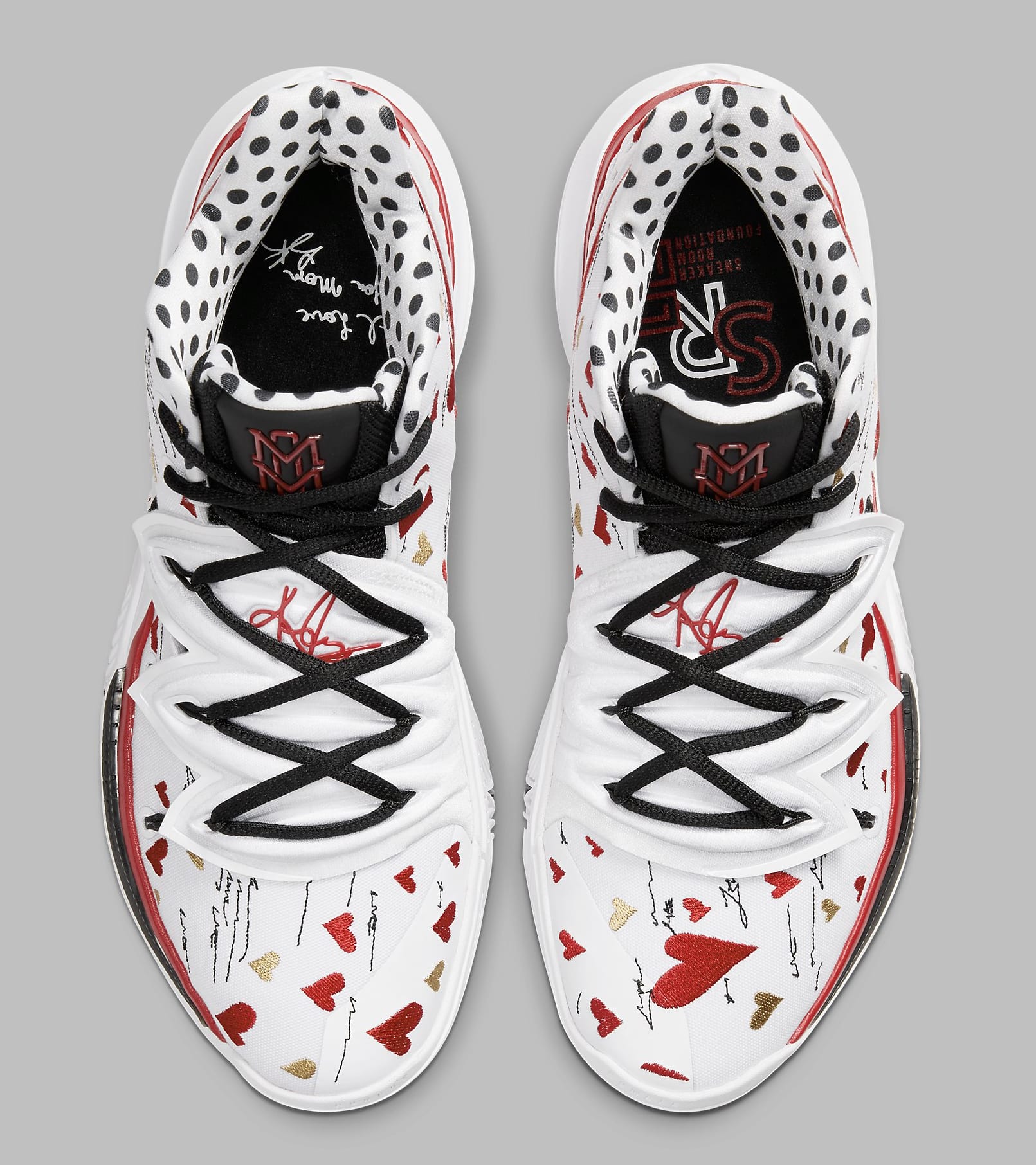kyrie heart shoes