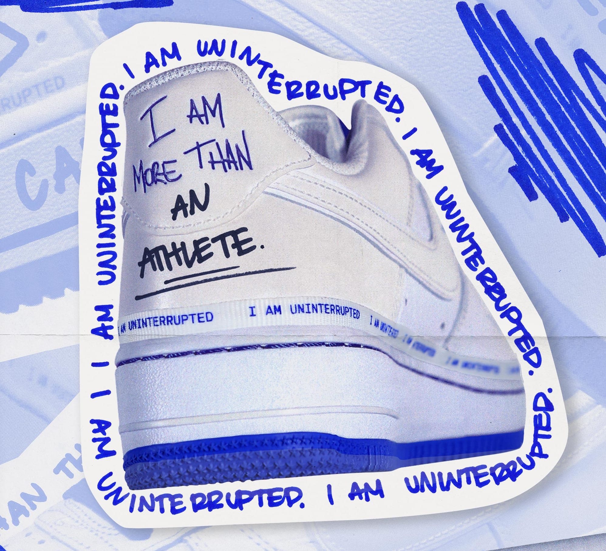 nike air force 1 i am more than an athlete