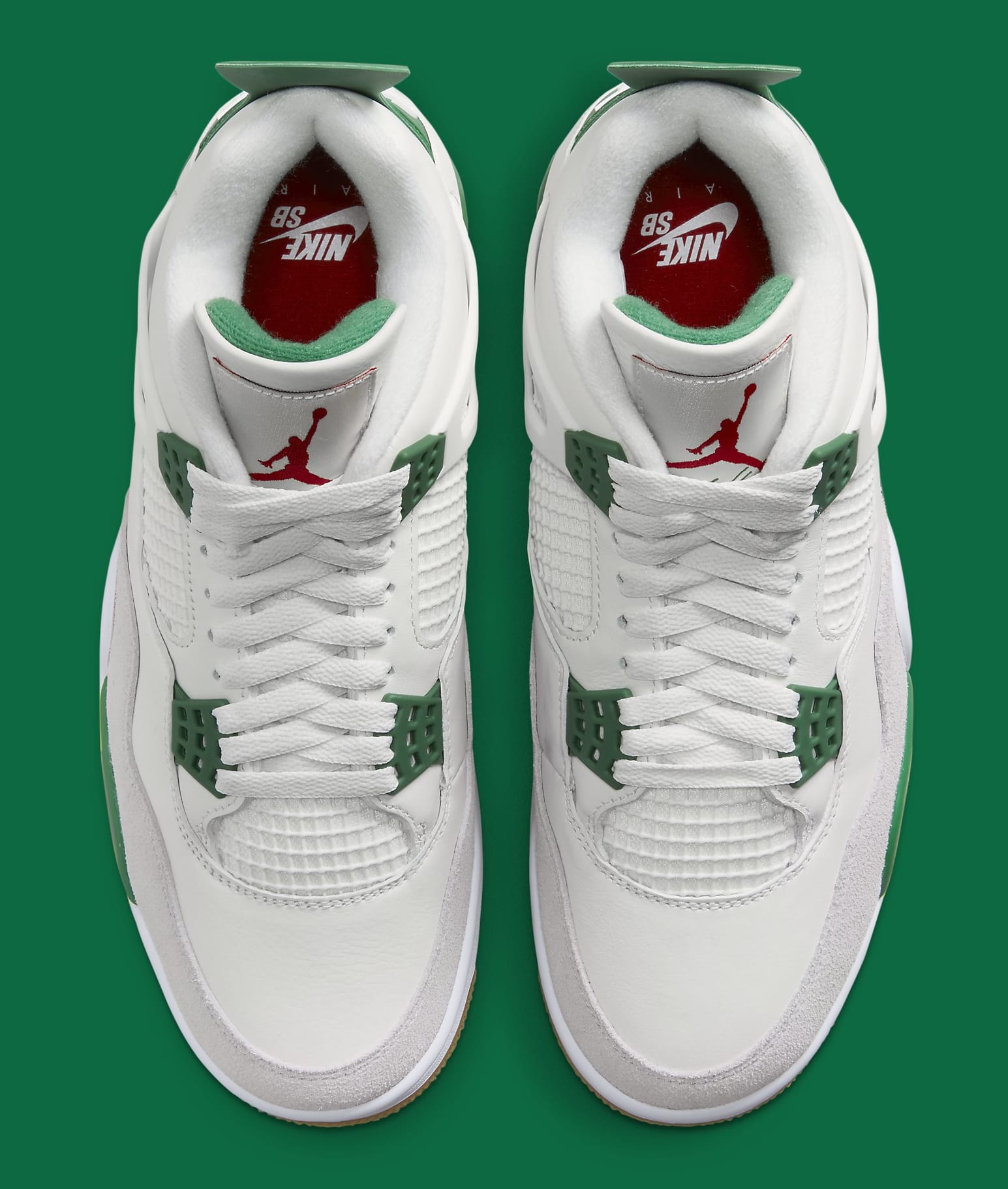 Nike SB x Air Jordan 4 'Pine Green' DR5415 103 Top