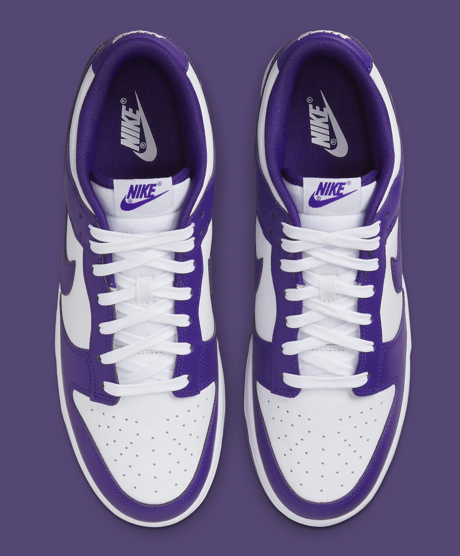Nike Dunk Low 'Court Purple' DD1391 104 Top