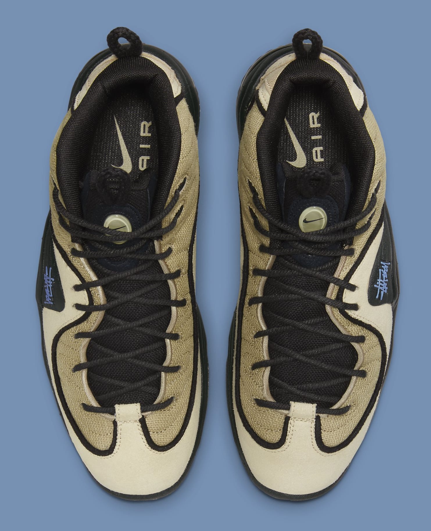Stussy x Nike Air Penny 2 DX6934 200 Top