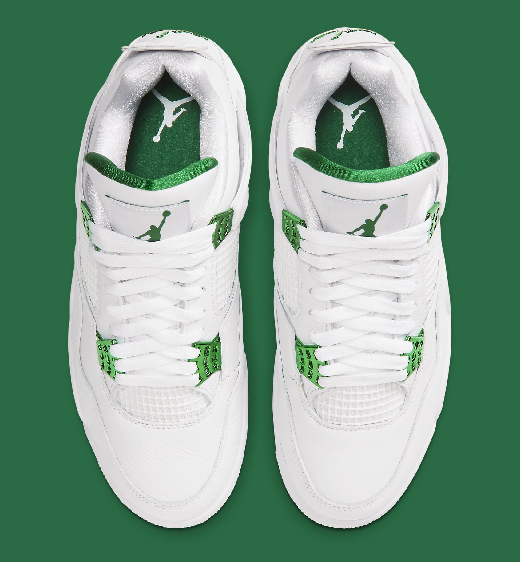 jordans 4 green