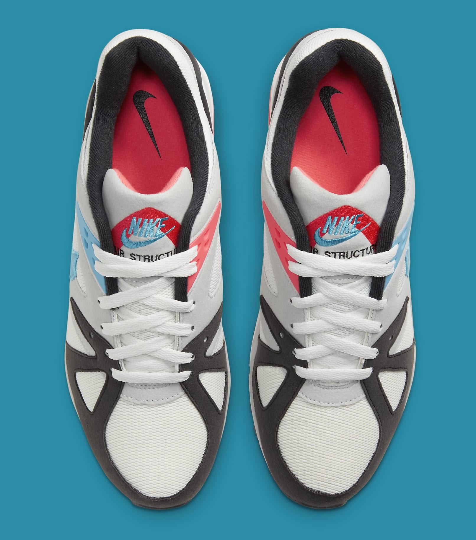 Nike Air Structure Triax 91 'Neo Teal and Infrared' CV3492-100 Release Date | Sole