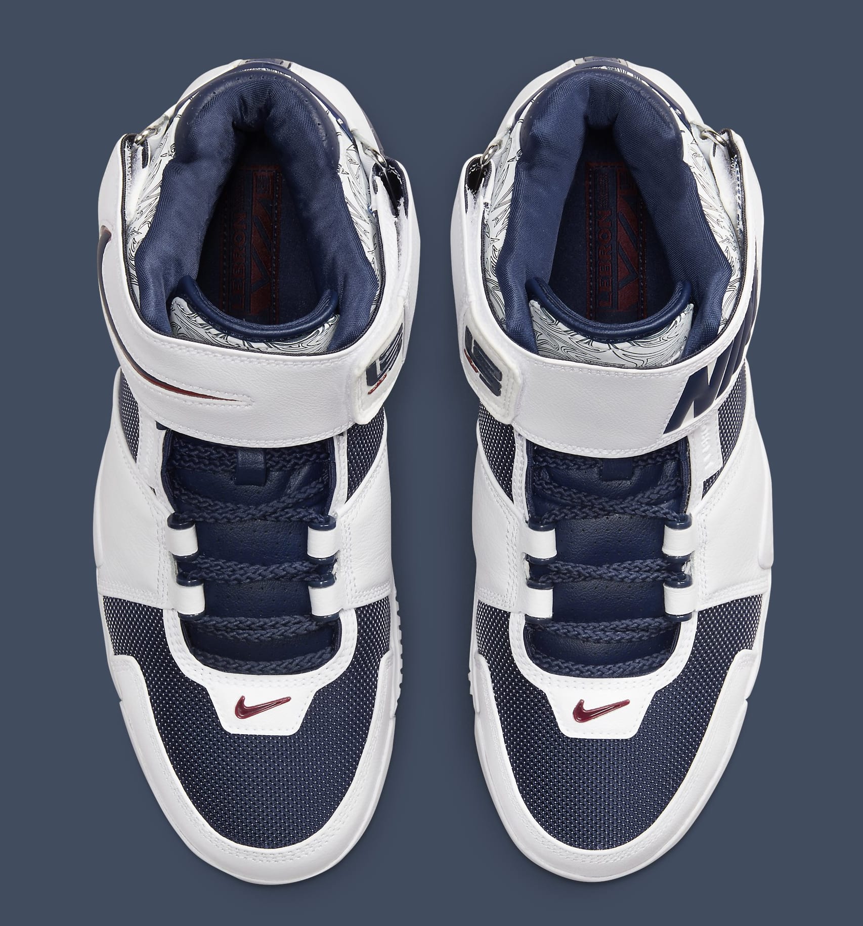 Nike LeBron 2 'Midnight Navy' DR0826 100 Top