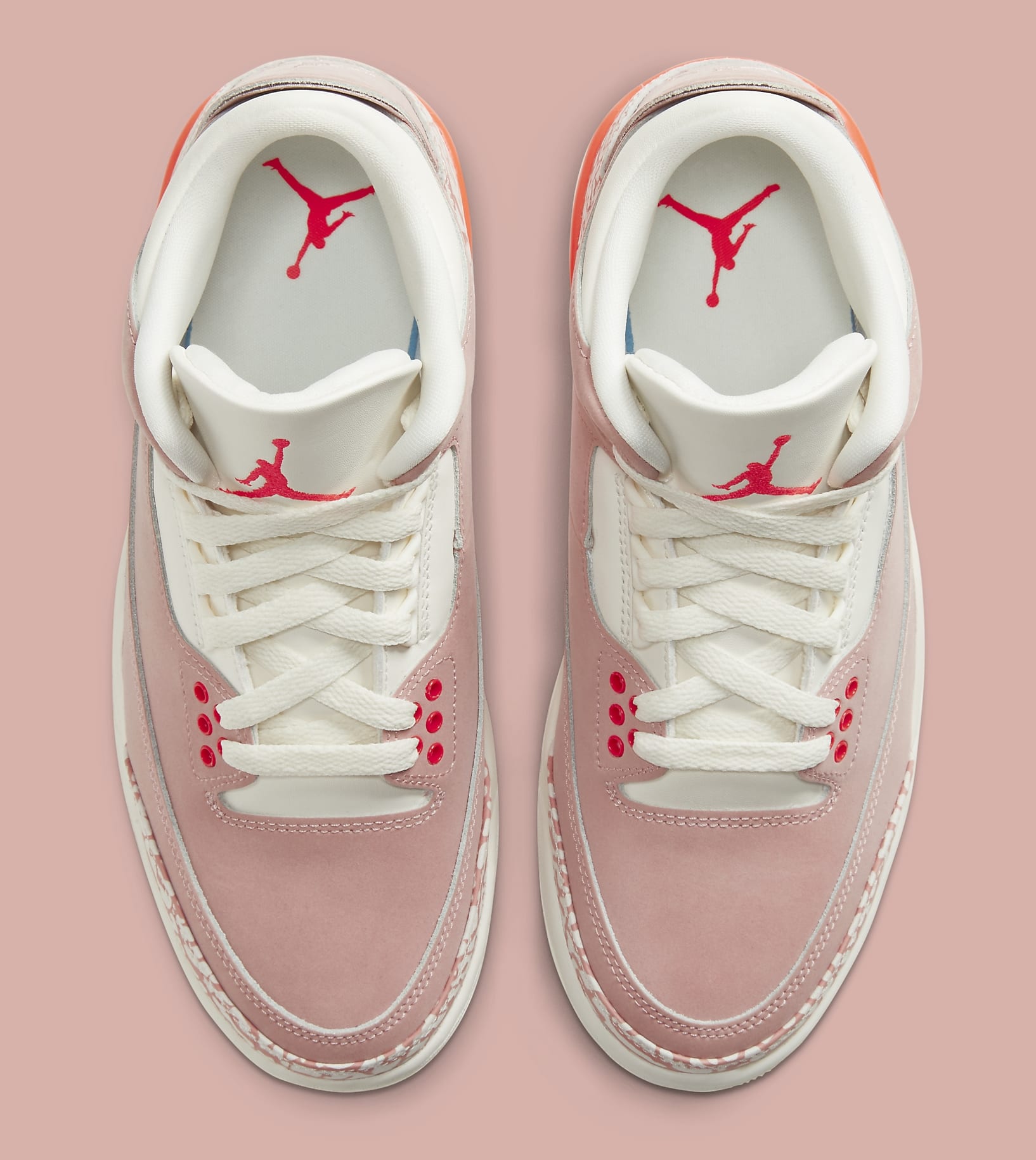 jordan 3 sail crimson rust pink white