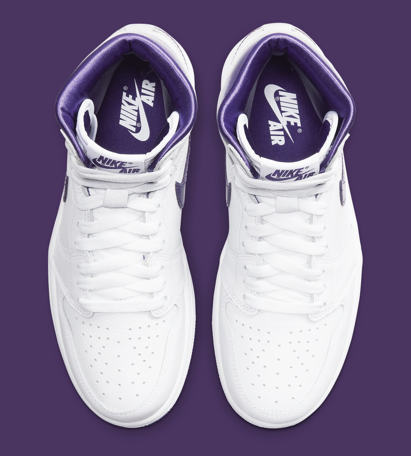 Air Jordan 1 Retro High Og Womens Court Purple Release Date Cd0461
