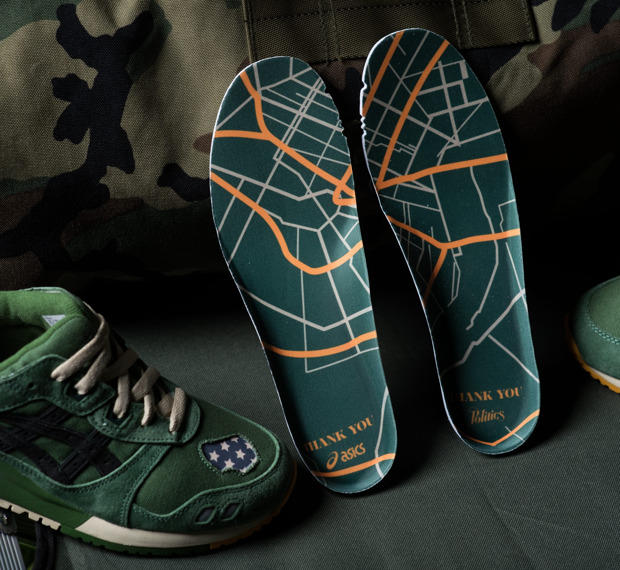Sneaker Politics x Asics GelLyte 3 'Always Ready' Release Date Sole