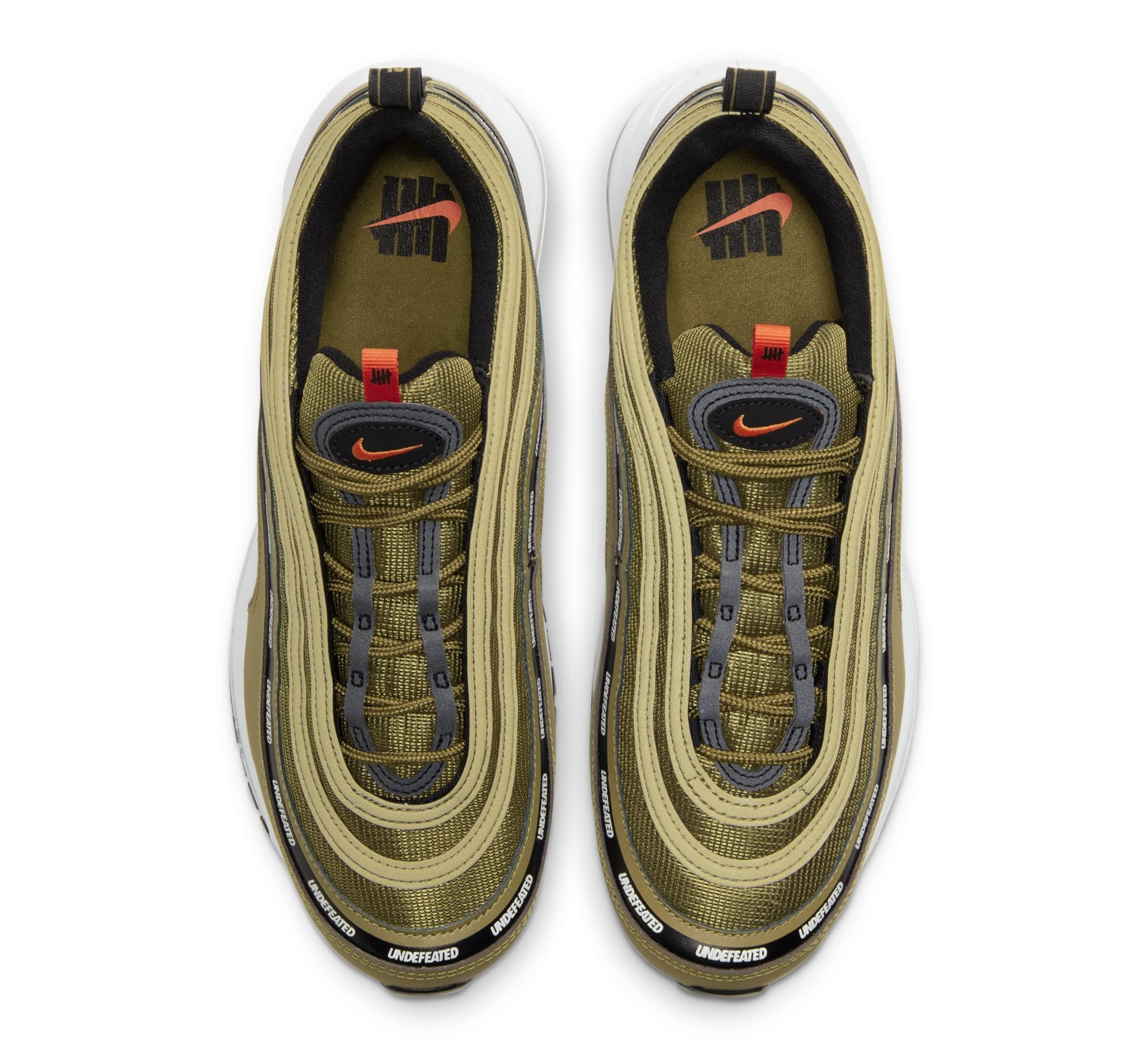 Undefeated x Nike Air Max 97 'Militia Green' DC4830-300 (Top)