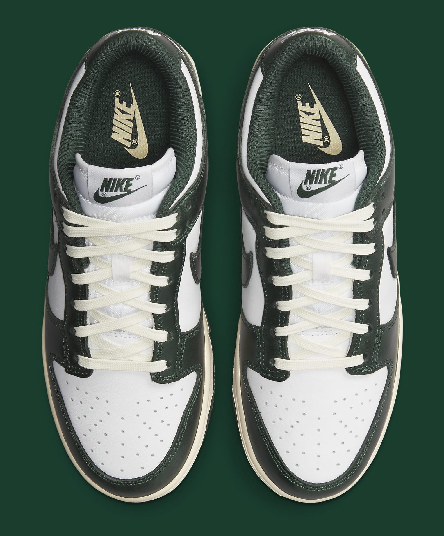 Nike Dunk Low Women's 'Vintage Green' Release Date DQ8580-100 | Sole ...