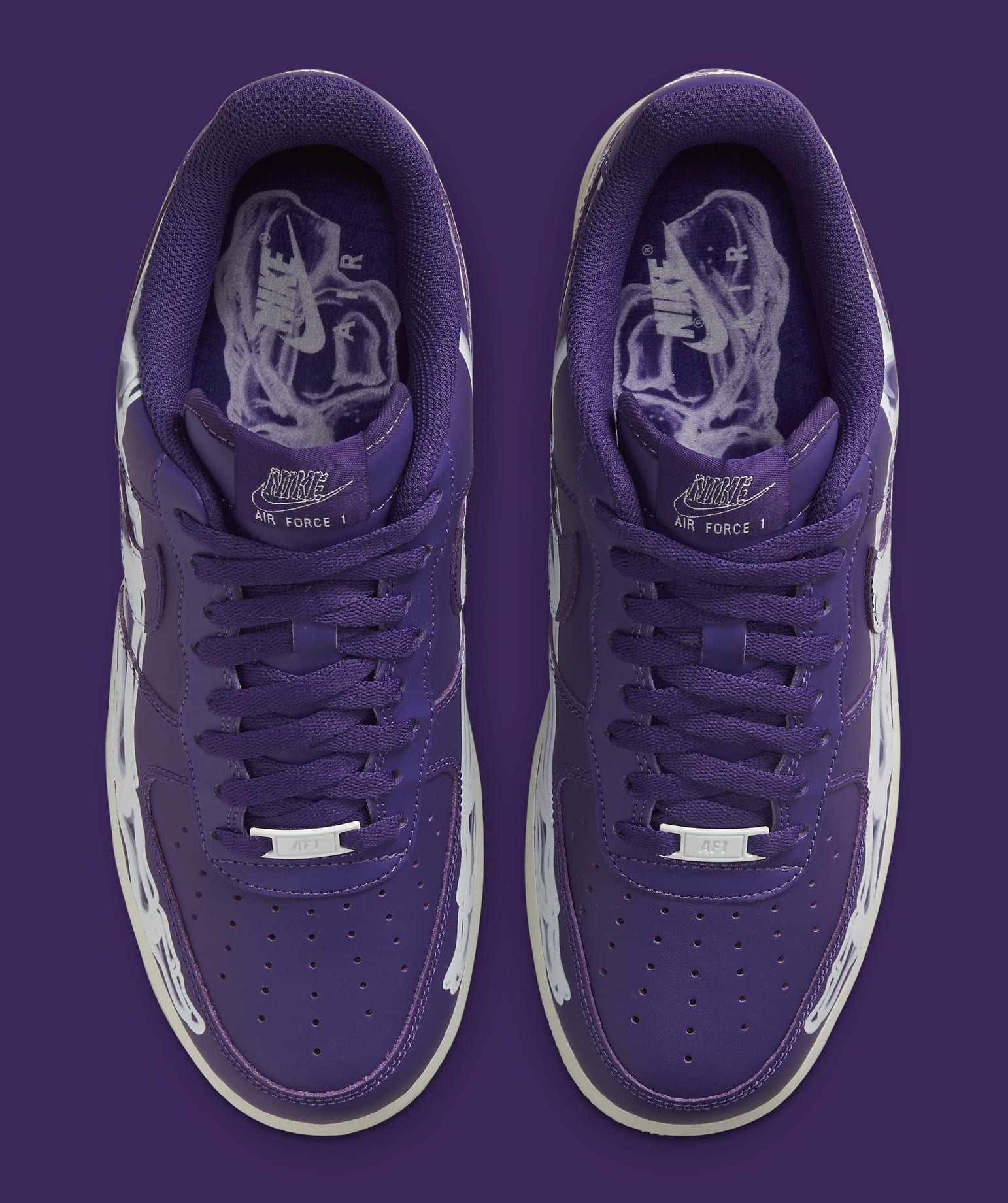 purple halloween air force 1