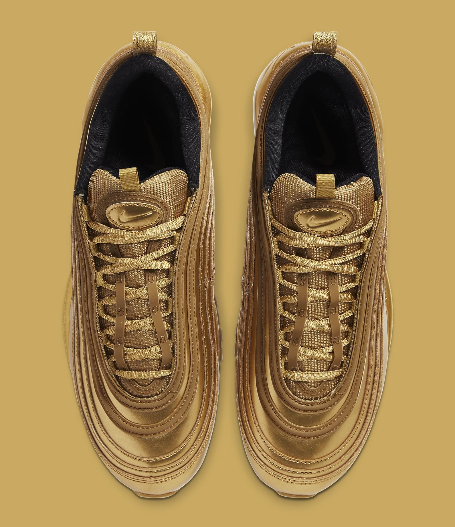 nike air max 97 gold mens