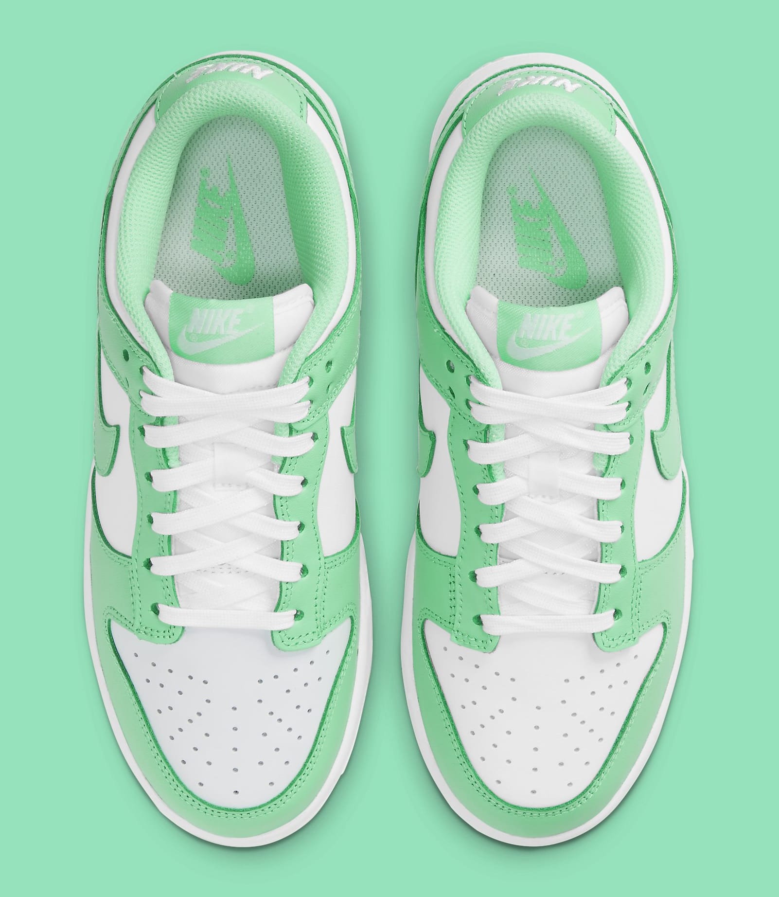 Nike Dunk Low Women's 'Green Glow' DD1503-105 Top