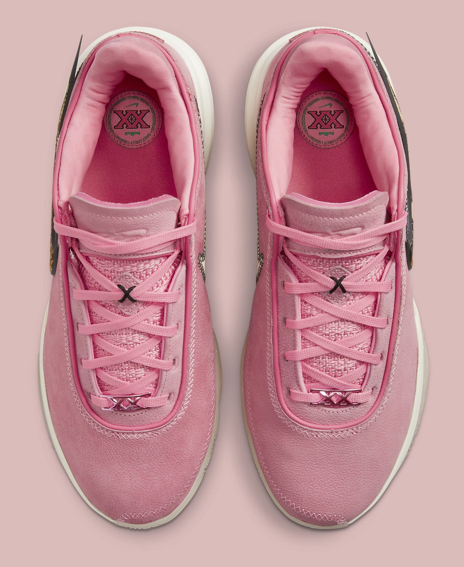 Nike LeBron 20 'Pink Diamond' DQ3828 900 Top