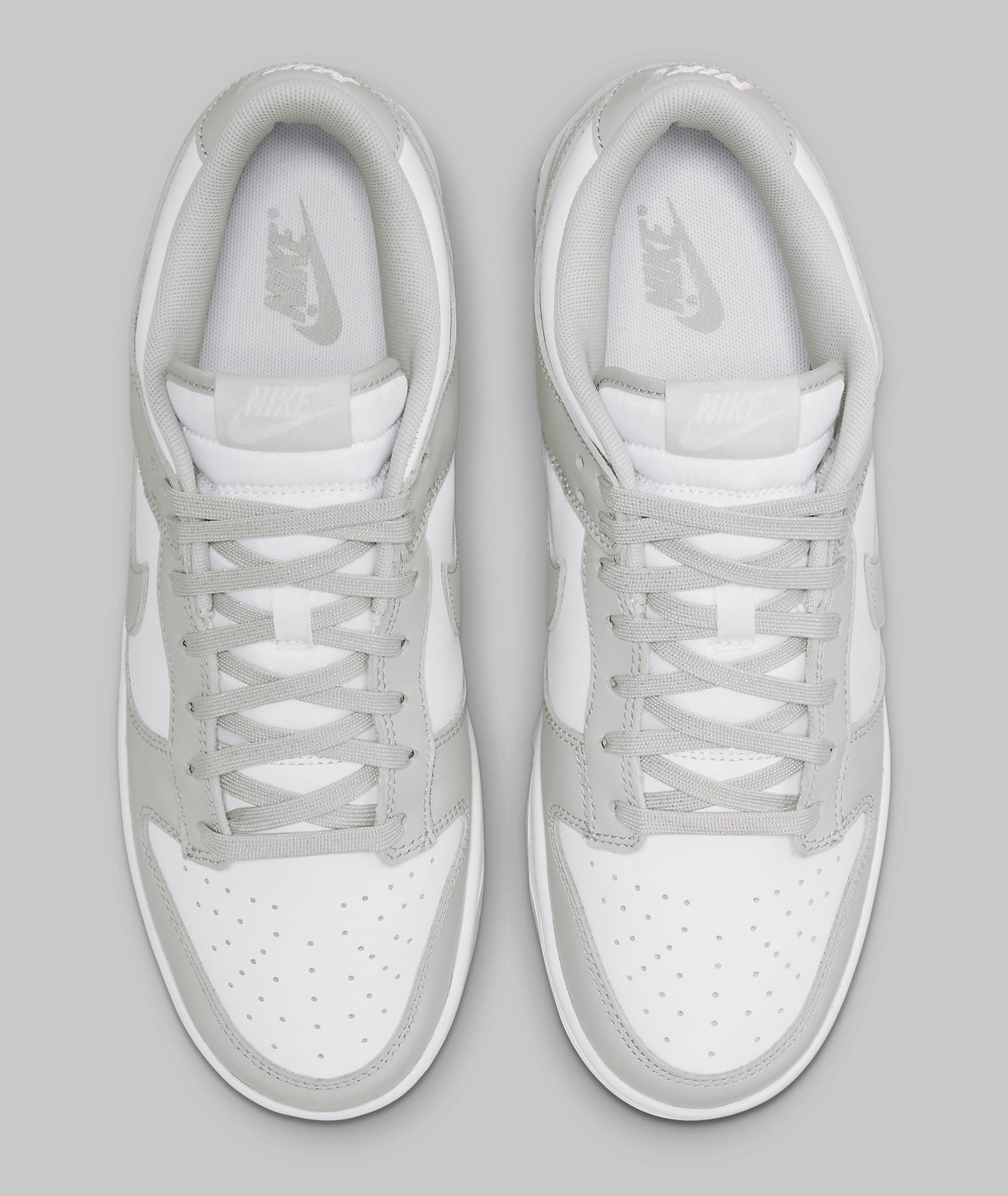 low top grey dunks