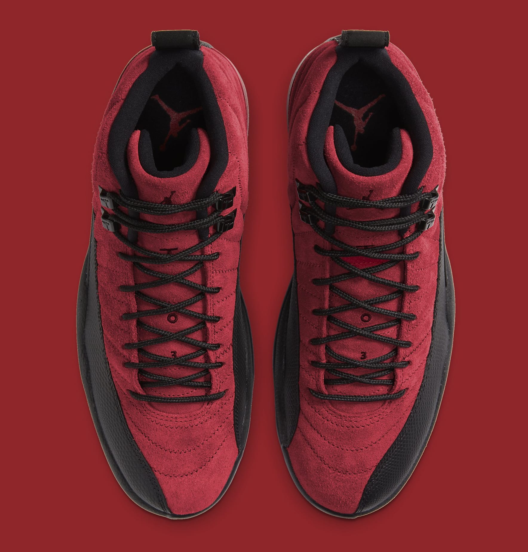 red and black jordan 12 2020